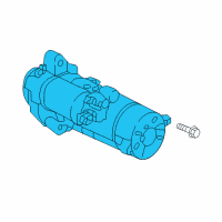 OEM Nissan Titan XD Motor Assy-Starter Diagram - 2330M-EZ40ARW