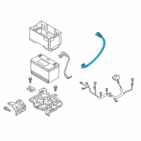 OEM Hyundai Wiring Assembly-Earth Diagram - 91860-4Z511