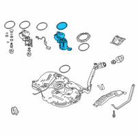 OEM 2019 Honda Civic SET Diagram - 17045-TBF-A03