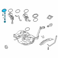 OEM Honda Civic Set, Pressure Regulator Assembly Diagram - 17052-TBA-A01