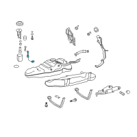 OEM 2014 Lexus LX570 Gage Assy, Fuel Sender Diagram - 83320-60580