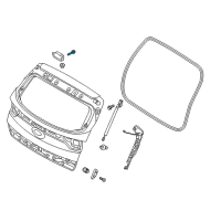 OEM 2022 Kia Sportage Bolt Diagram - 7935938100