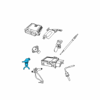 OEM 2005 Dodge Sprinter 3500 Sensor-CAMSHAFT Diagram - 5080346AA