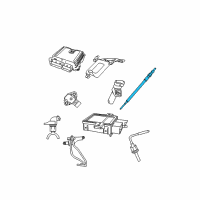 OEM 2009 Dodge Sprinter 2500 Plug Diagram - 68102087AA