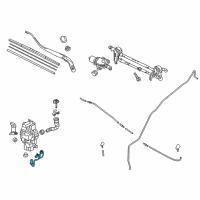 OEM Toyota Yaris Level Sensor Diagram - 85397-WB003