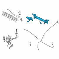 OEM Scion iA Motor & Linkage Diagram - 85010-WB001