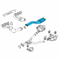 OEM 2006 BMW Z4 Catalytic Converter Diagram - 18-30-7-836-634