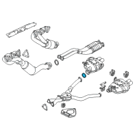 OEM BMW Gasket Ring Diagram - 18-11-1-723-379