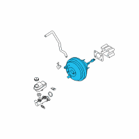 OEM Infiniti Master Vac Assembly Diagram - 47210-ZW00A