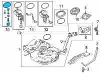 OEM 2022 Honda Civic REGULATOR SET Diagram - 17052-T20-A00