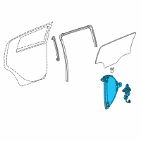 OEM 2013 Chevrolet Spark Window Motor Diagram - 95211439