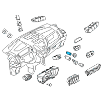 OEM Ford Auxiliary Outlet Diagram - BK2Z-19N236-A