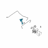 OEM 2007 Nissan Armada Sensor Assy-Height, Rear Diagram - 53820-7S600