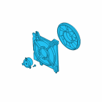 OEM Hyundai Tiburon Blower Assembly Diagram - 25380-2C000