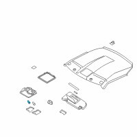 OEM Nissan GT-R Bulb Diagram - 26282-KB50A