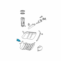 OEM 2000 Jeep Grand Cherokee Filter-Fuel Diagram - 68193494AA