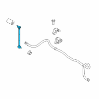 OEM 2015 Ford Fiesta Stabilizer Link Diagram - 8V5Z-5K484-C