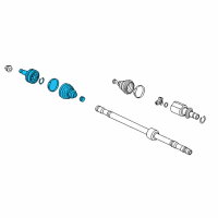 OEM 2021 Honda Civic JOINT SET, OUTBOARD Diagram - 44014-TBA-A70