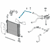 OEM 2018 Cadillac XTS By-Pass Pipe Diagram - 12637183