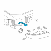 OEM 2004 Buick Regal Harness Asm-Fwd Lamp Wiring Diagram - 12190280