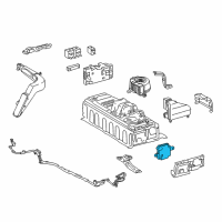 OEM Lexus Sensor, Battery Voltage Diagram - 89892-33020