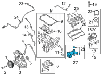 OEM 2020 Ford F-150 Inlet Pipe Diagram - JL3Z-9424-E