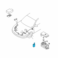 OEM Kia Amanti Relay Assembly-Power Diagram - 952103F200