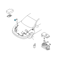 OEM 2011 Hyundai Tucson Relay Assembly-Power Diagram - 95224-2D000