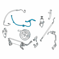 OEM 2020 Ram 3500 Line-Power Steering Return Diagram - 68359763AG