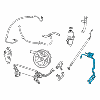 OEM 2021 Ram 3500 Power Steering Return Diagram - 68402331AE