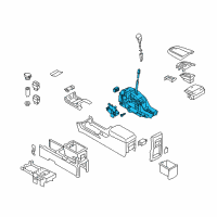 OEM 2009 Nissan Murano Transmission Control Device Assembly Diagram - 34901-1AA1E