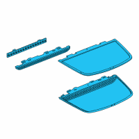 OEM 2015 Chevrolet SS High Mount Lamp Diagram - 92155454