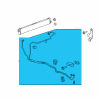 OEM 2016 Cadillac CT6 Hose & Tube Assembly Diagram - 84013048