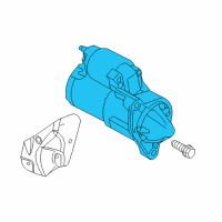 OEM 2014 Ram 2500 Starter Motor Diagram - 56029722AA