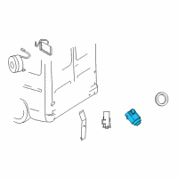 OEM 2006 Dodge Sprinter 2500 Sensor-Park Assist Diagram - 5120341AB