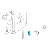 OEM 2003 Dodge Sprinter 3500 Module-Parking Assist Diagram - 5120828AA