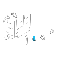 OEM 2003 Dodge Sprinter 2500 Module-Parking Assist Diagram - 5120828AA