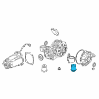 OEM 2007 Chevrolet Equinox Carrier Housing Bushing Diagram - 20914914