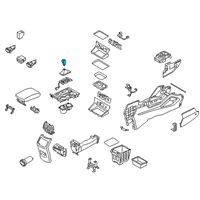 OEM 2019 Hyundai Tucson Knob Assembly-Gear Shift Lever Diagram - 46720-2W200-TTP