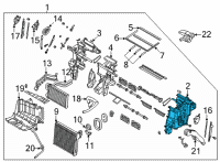 OEM Kia K5 Case-Heater, RH Diagram - 97135L3000