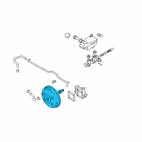 OEM Nissan Versa Master Vacuum Assembly Diagram - D7210-EM31C