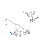 OEM Nissan Versa Hose-Booster Diagram - 47474-EL000