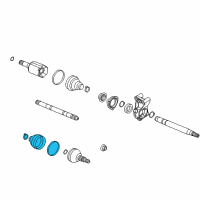 OEM 2016 Buick Regal Outer Boot Diagram - 13291737