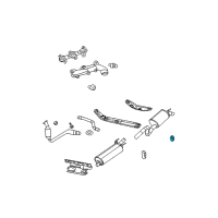 OEM 2002 Chrysler Prowler ISOLATOR-Exhaust Support Diagram - 4682564