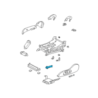 OEM Lexus SC430 Switch, Front Power Seat, LH Diagram - 84922-30280