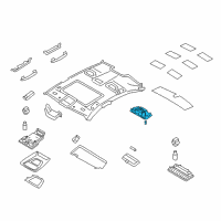 OEM 2014 BMW 535d xDrive Interior Light, Adjustable Diagram - 63-31-9-321-573