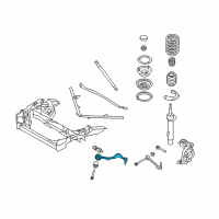 OEM BMW 335is Repair Kit, Trailing Link, Left Diagram - 31-12-2-405-861