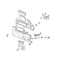 OEM 2004 Oldsmobile Alero Switch Asm, Side Window Diagram - 19244692