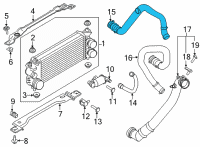 OEM 2021 Ford F-150 DUCT - AIR Diagram - NL3Z-6C646-B