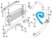 OEM Ford F-150 DUCT - AIR Diagram - NL3Z-6C646-A